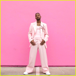 Algee Smith poses for Critics Choice Awards