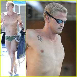 Cody Simpson Shows Off His Hot Body While Preparing For Australian Swimming Championships