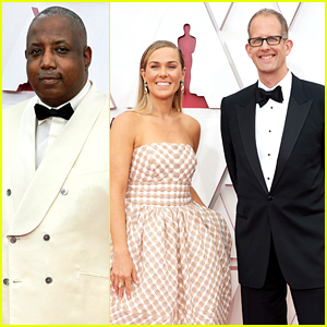 Pixar Soul's Directors Kemp Powers & Pete Docter Step Out For Oscars 2021