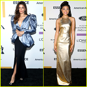 Zendaya Walks Her First Red Carpet In Over a Year - See Her Gorgeous Look!