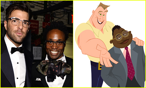 Zachary Quinto and Billy Porter's Proud Family Characters