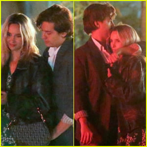 Cole Sprouse & Girlfriend Ari Fournier Pack on the PDA During Their Dinner Date!