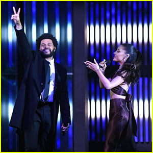 Newlywed Ariana Grande Performs 'Save Your Tears' With The Weeknd at iHeartRadio Music Awards 2021