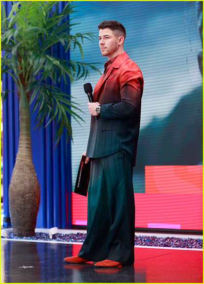 Nick Jonas hosting the Billboard Music Awards