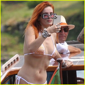 Bella Thorne Snaps Some Pics of Fiance Benjamin Mascolo on Vacation!