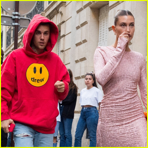 Hailey & Justin Bieber Step Out Together After a Busy Day in Paris