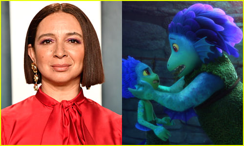 LUCA, from left: Luca Paguro (voice: Jacob Tremblay), Daniela Paguro  (voice: Maya Rudolph), 2021. © Disney + / Courtesy Everett Collection Stock  Photo - Alamy