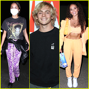 Olivia Rodrigo, Ross Lynch & More Step Out For 'Space Jam: A New Legacy' Event at Six Flags!
