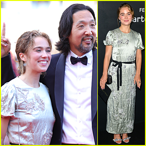Haley Lu Richardson's 'After Yang' Director Gives Her Bunny Ears on the Red Carpet