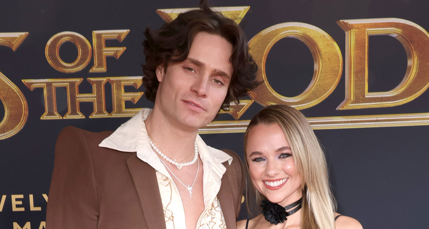 Madison Iseman Spencer Sutherland Couple Up At Knights Of The Zodiac