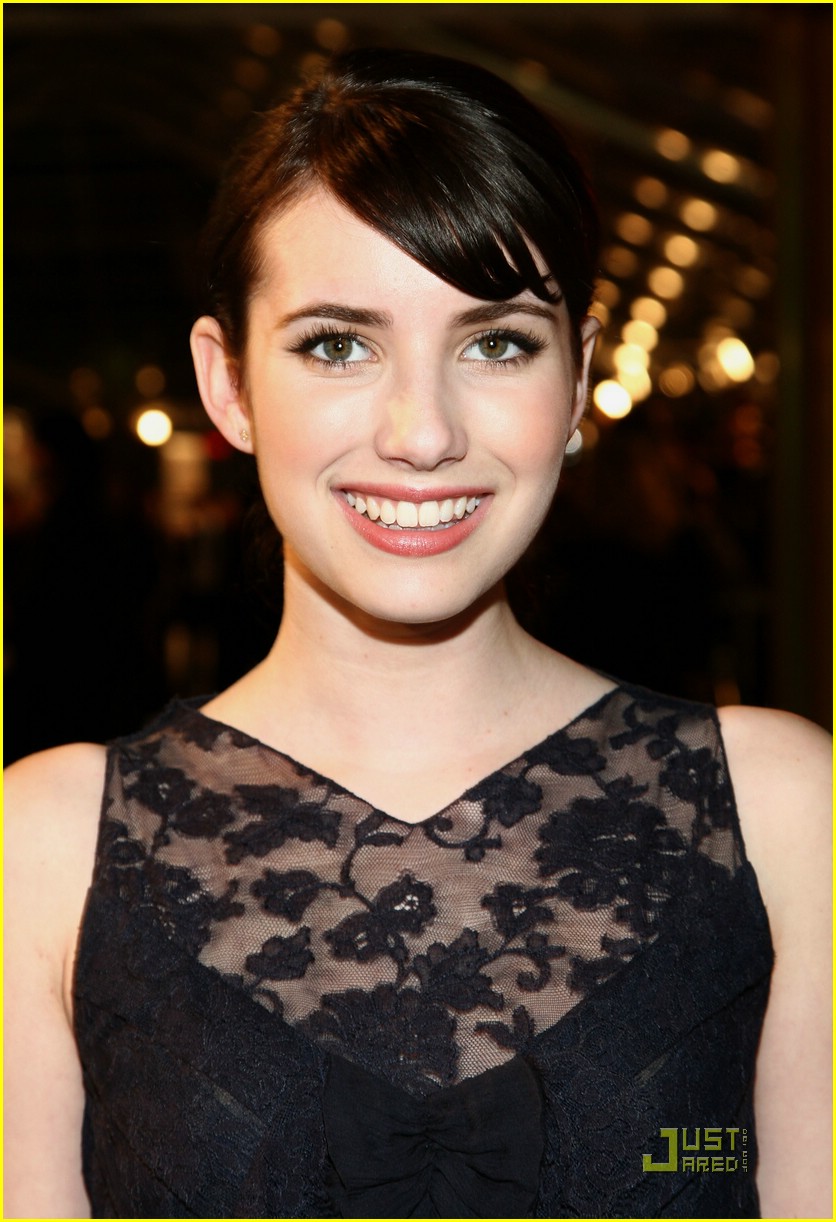 Emma Roberts Is Lovely In Lace Photo Photo Gallery Just Jared Jr