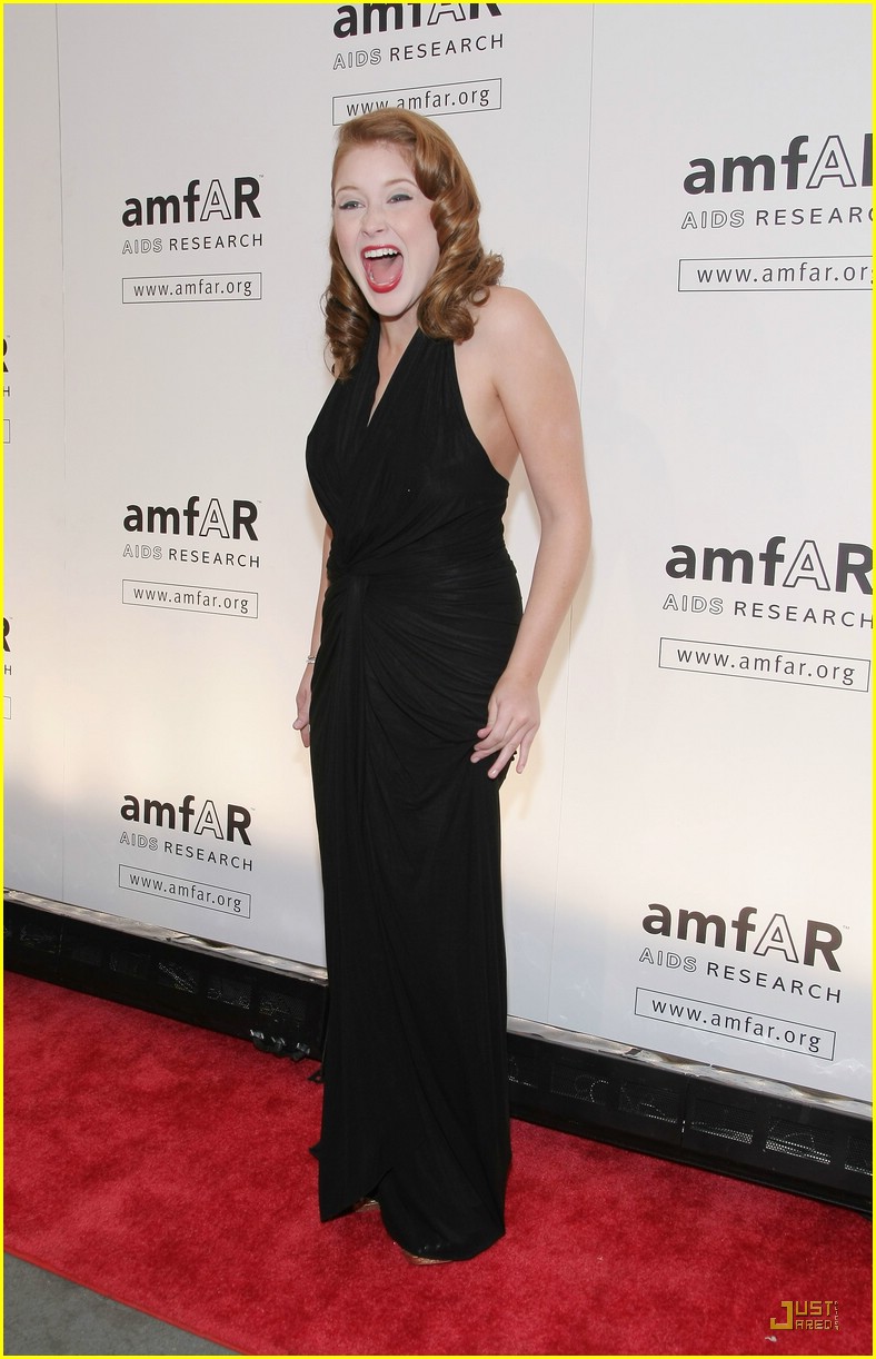 renee olstead amfar event 05