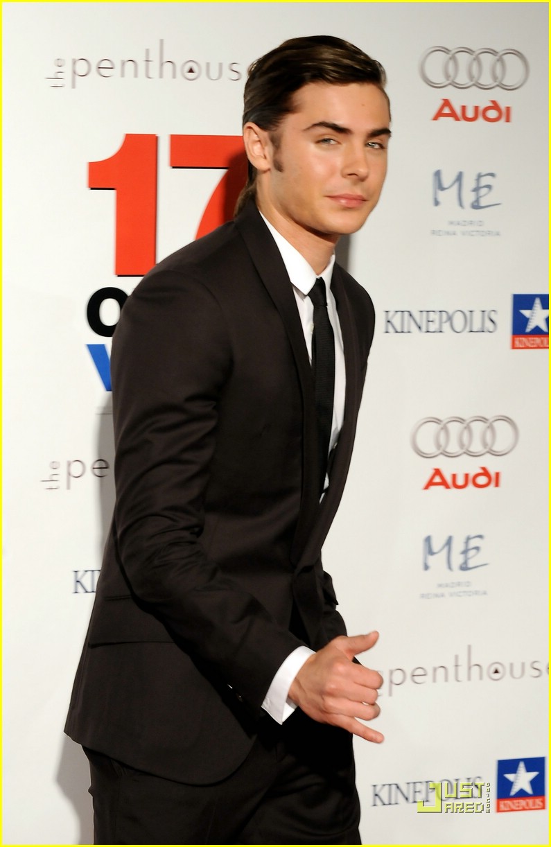 Zac Efron Premieres ‘17 Again’ in Madrid | Photo 146501 - Photo Gallery