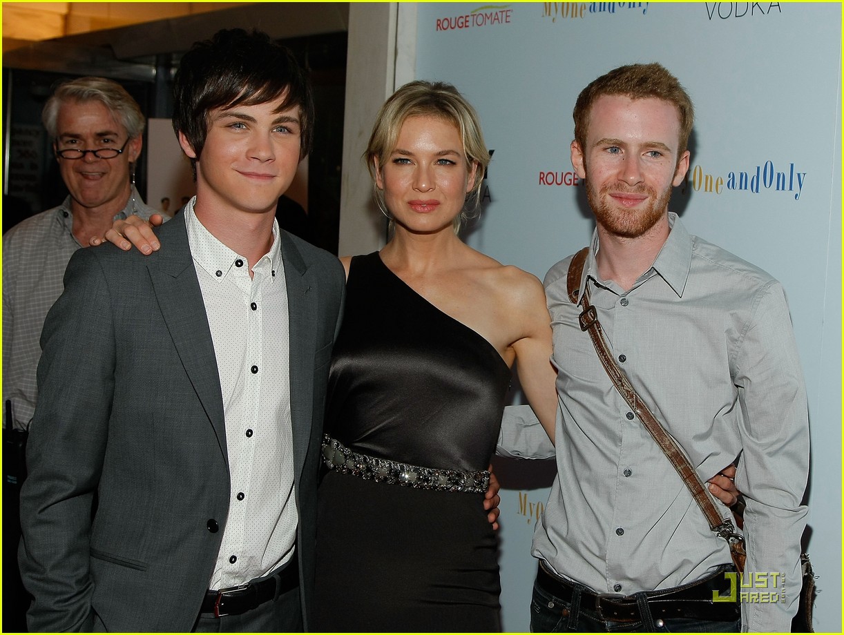 Logan Lerman And Miley Cyrus