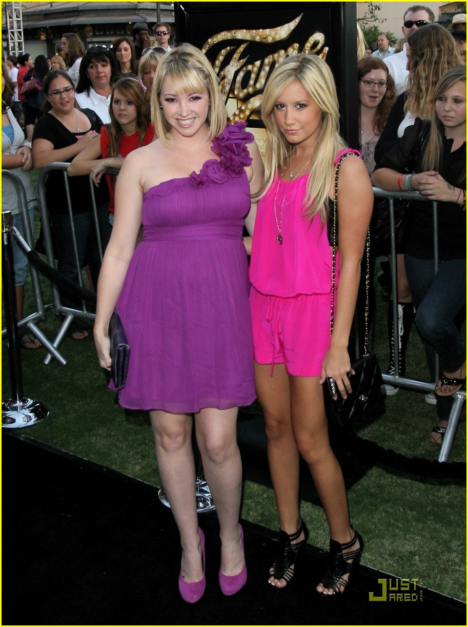 Ashley And Jennifer Tisdale Pink And Purple Pretty Photo 297421 Photo