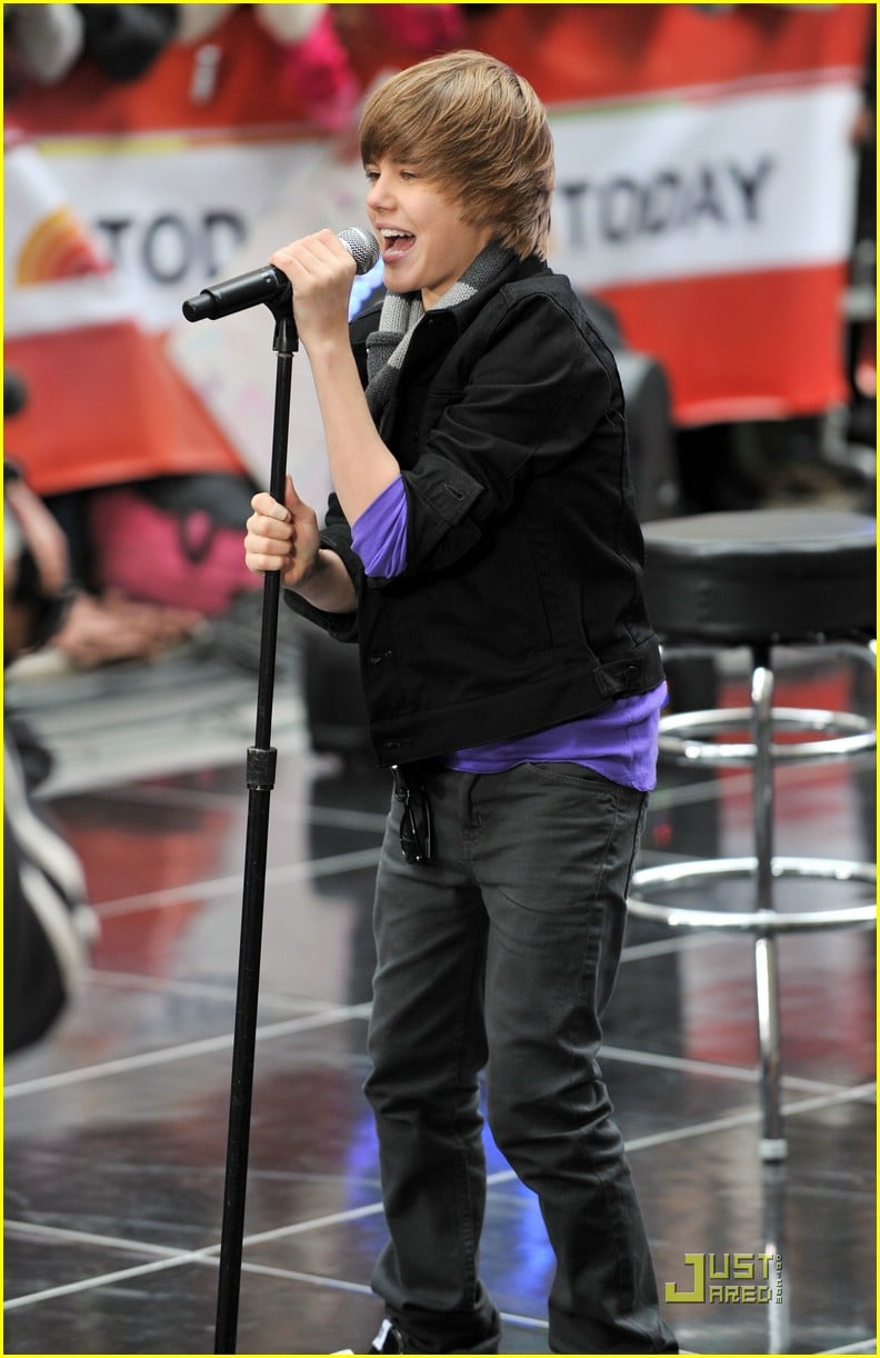 Justin Bieber Performs On The Today Show | Photo 312801 - Photo Gallery ...