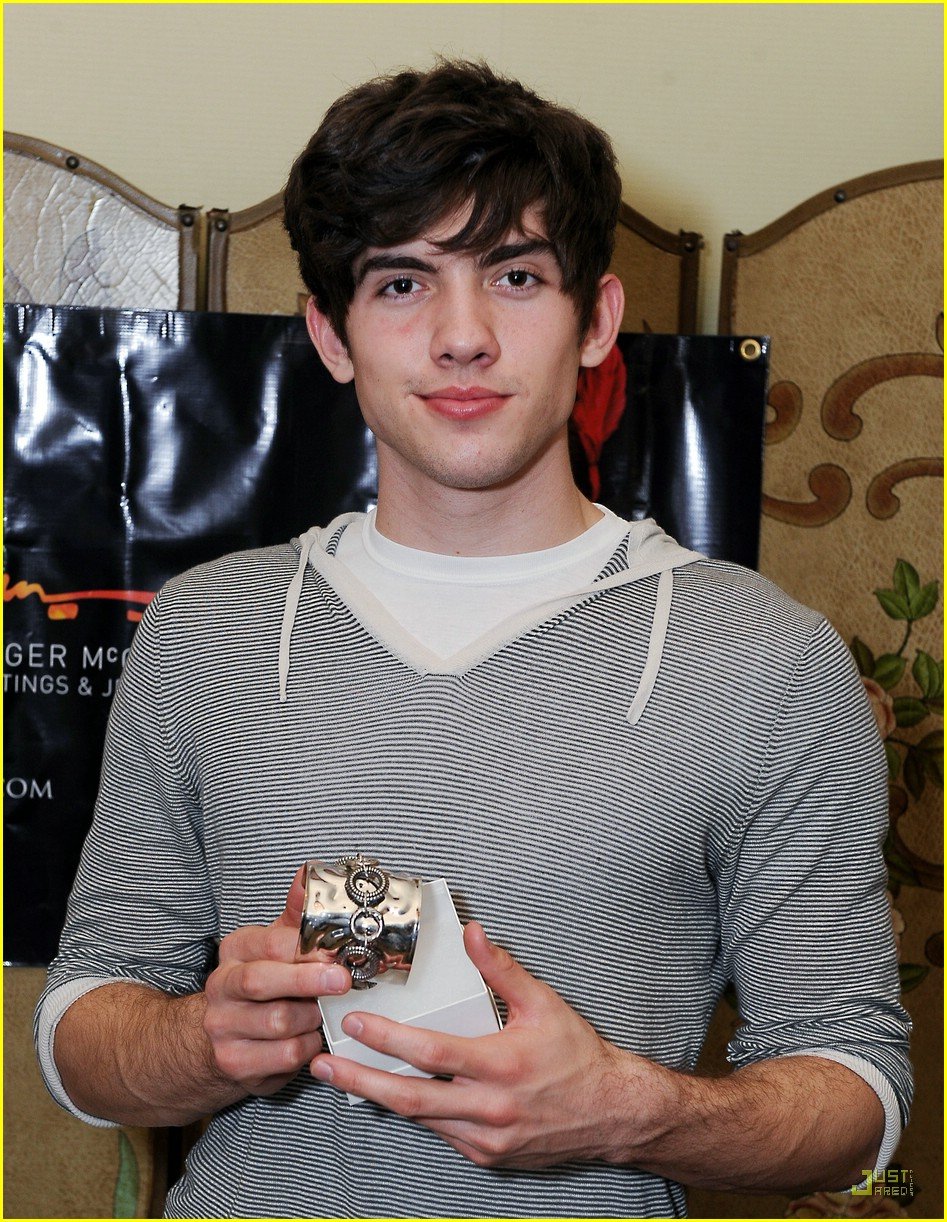 Full Sized Photo of carter jenkins instyle party 01 Carter Jenkins