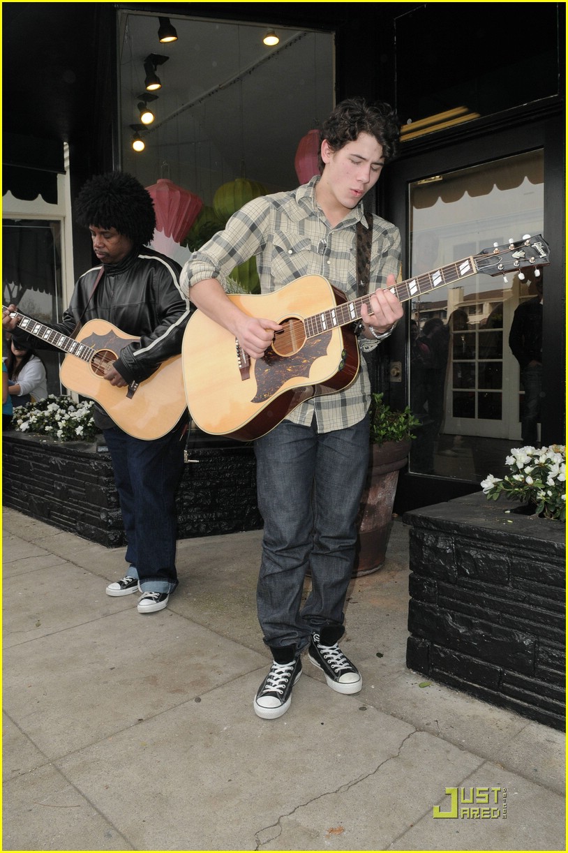 Nick Jonas Roses For My Fans! Photo 357406 Photo Gallery Just