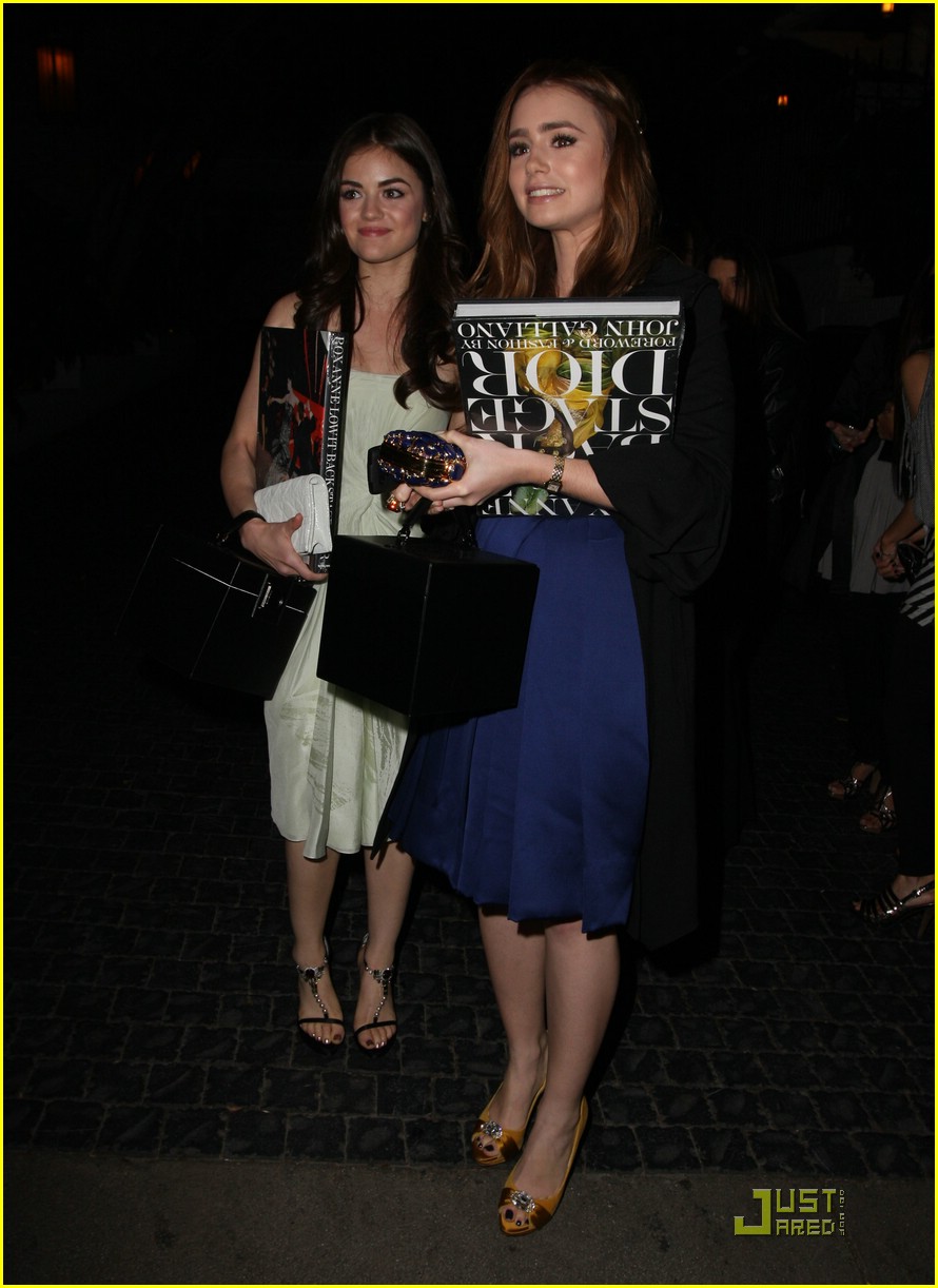 lily collins lucy hale dior 14