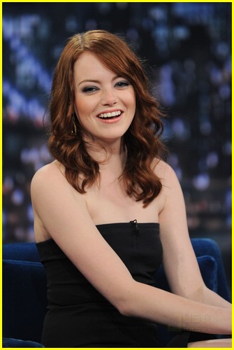 Emma Stone Is Jimmy Fallon Funny Photo 366596 Photo Gallery Just Jared Jr 