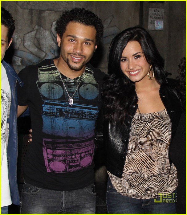 Full Sized Photo of demi lovato in the heights corbin bleu 01 | Demi ...