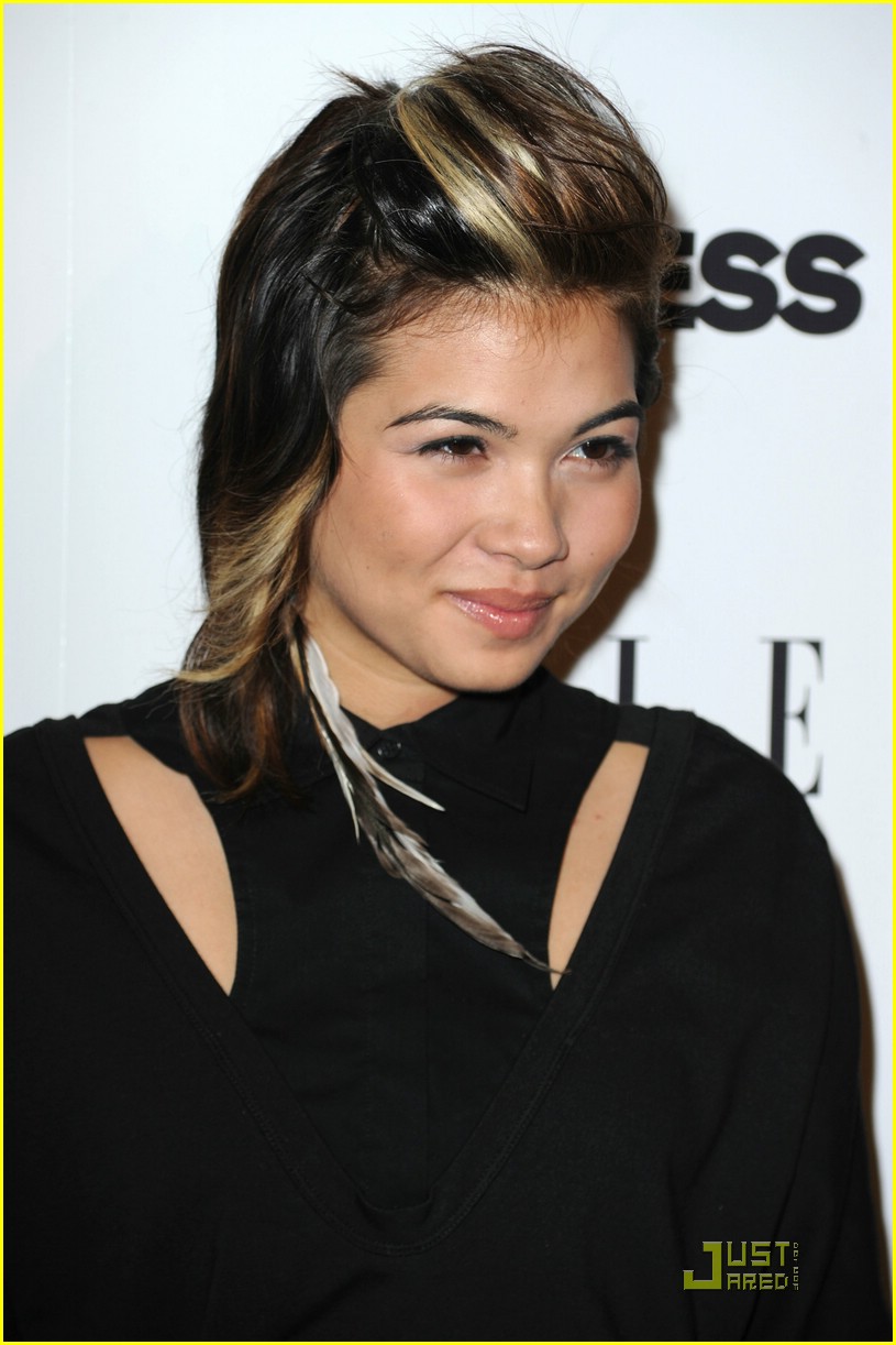 Full Sized Photo of hayley kiyoko elle event 13 | Hayley Kiyoko Spins ...