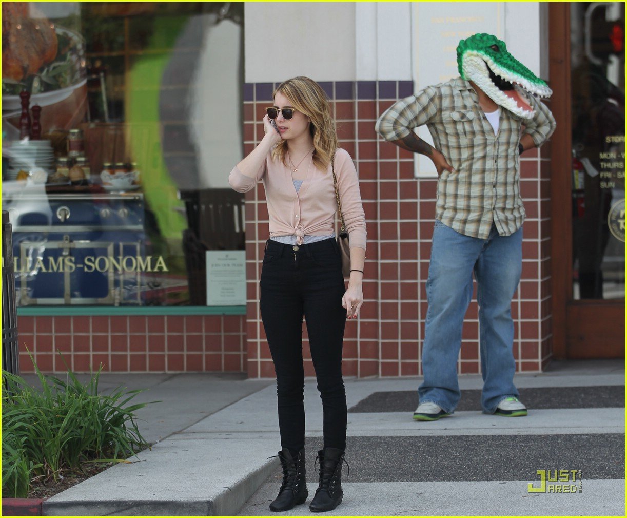 Emma Roberts Shops With A Croc | Photo 392223 - Photo Gallery | Just ...