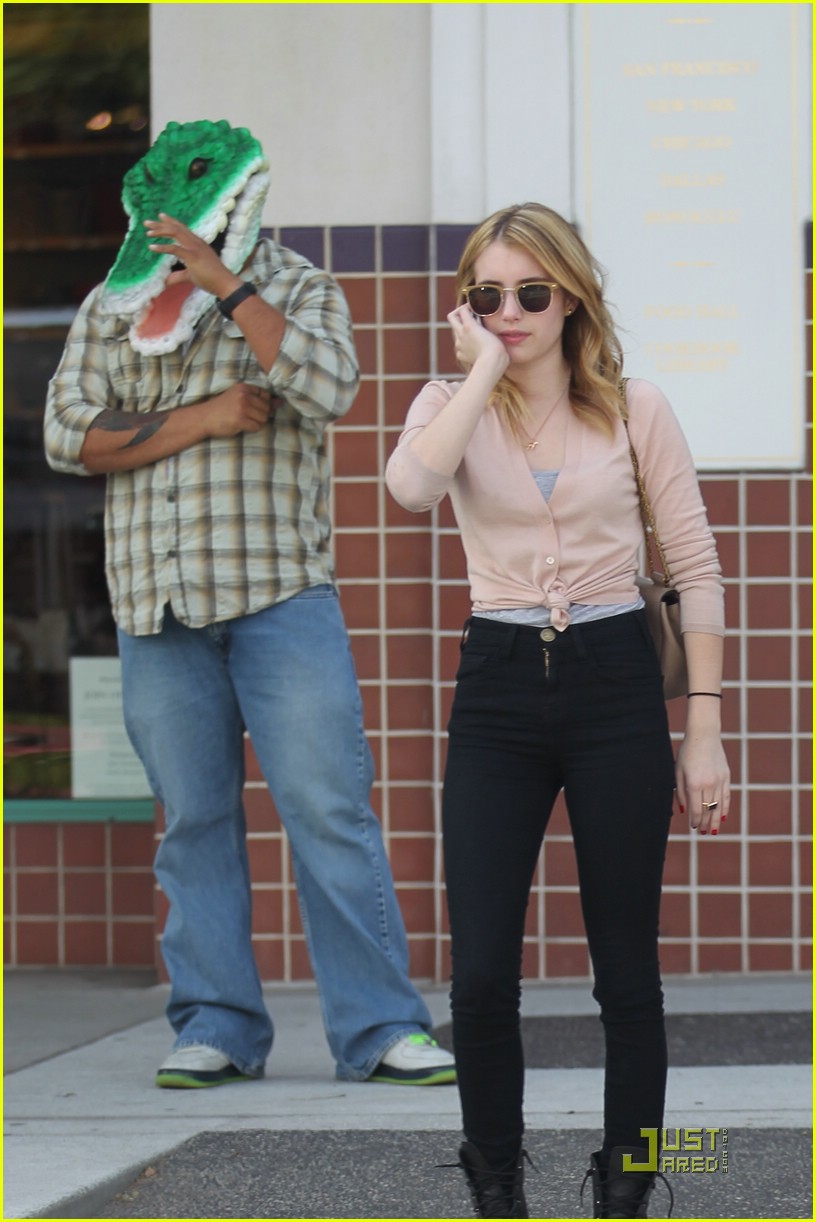 Emma Roberts Shops With A Croc | Photo 392227 - Photo Gallery | Just ...