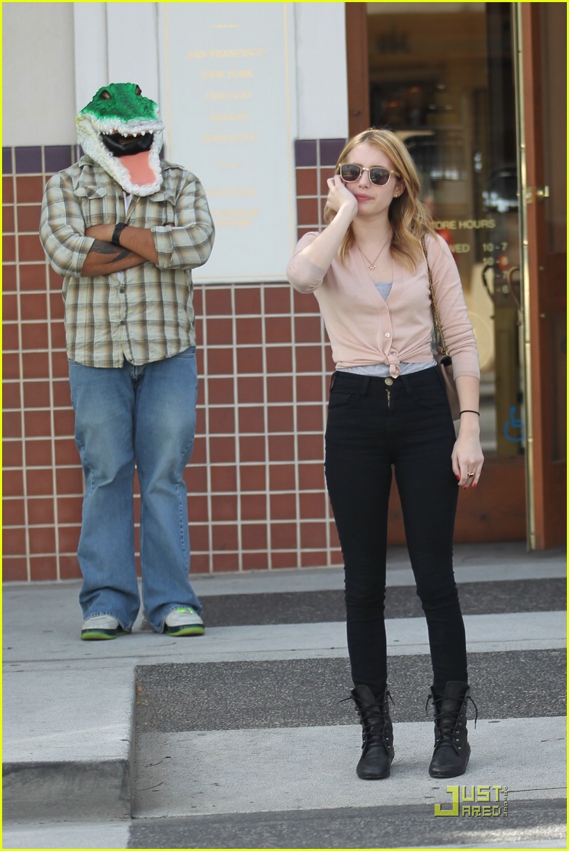 Emma Roberts Shops With A Croc | Photo 392233 - Photo Gallery | Just ...