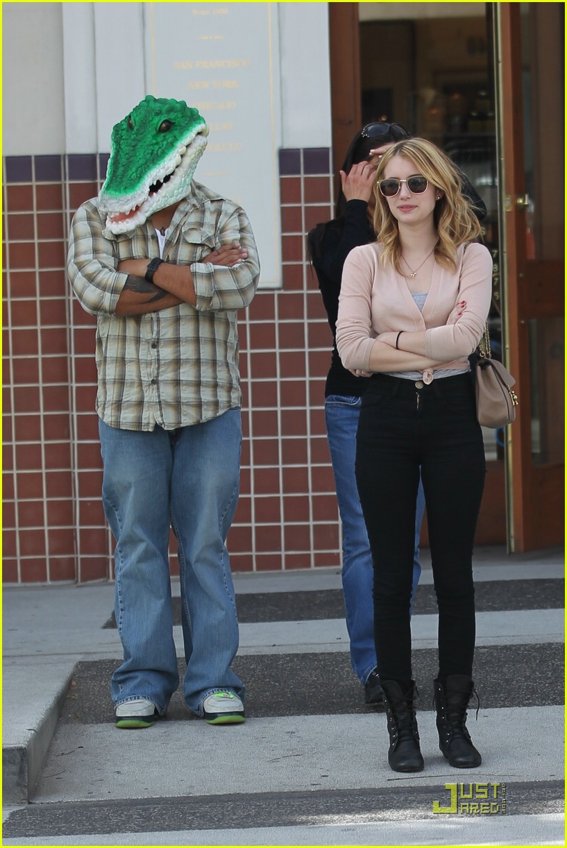 Emma Roberts Shops With A Croc | Photo 392235 - Photo Gallery | Just ...