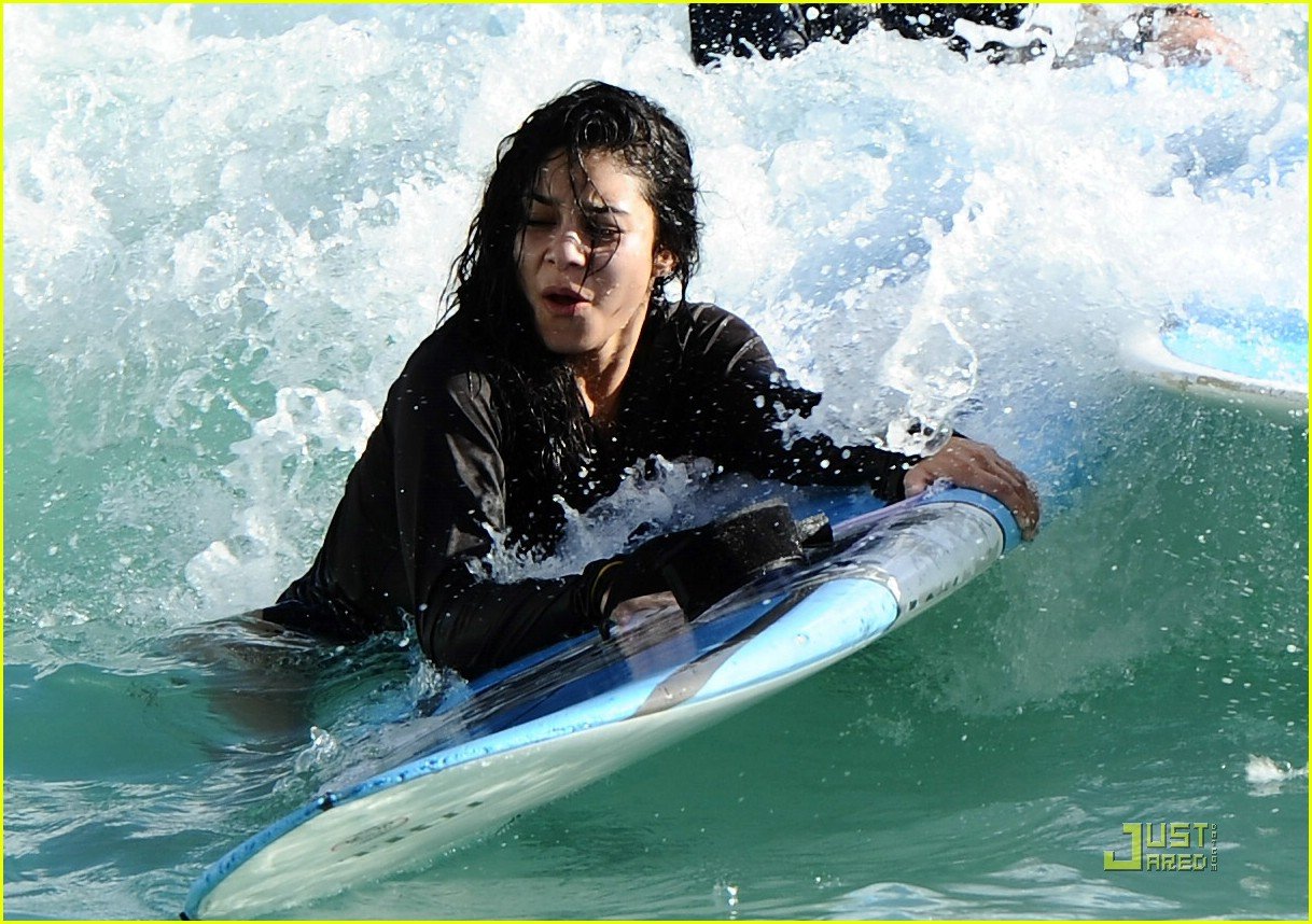 Full Sized Photo of vanessa hudgens wave waikiki 03 | Vanessa Hudgens ...