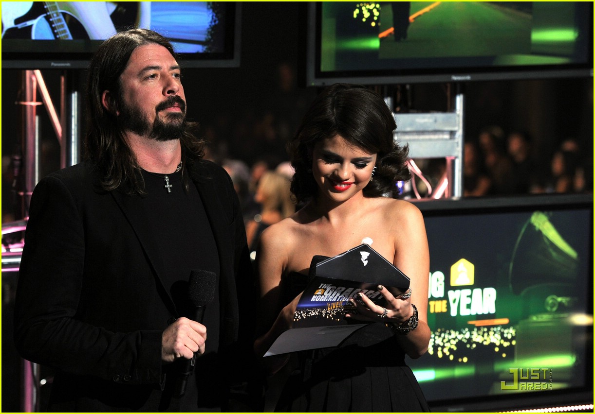 Selena Gomez in Gray For Grammy Nominations Photo 396117