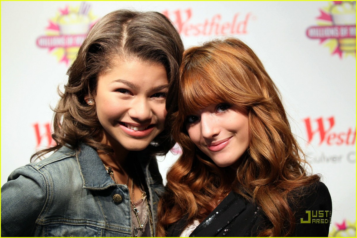 Zendaya & Bella Thorne 'Shake Up' Millions of Milkshakes | Photo 407122 ...