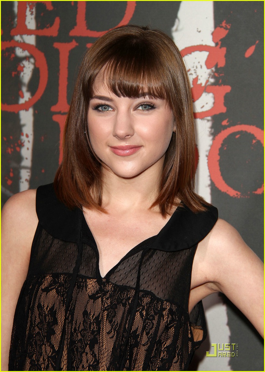 Full Sized Photo Of Haley Ramm Red Premiere 05 Haley Ramm Red Riding Hood Premiere Just