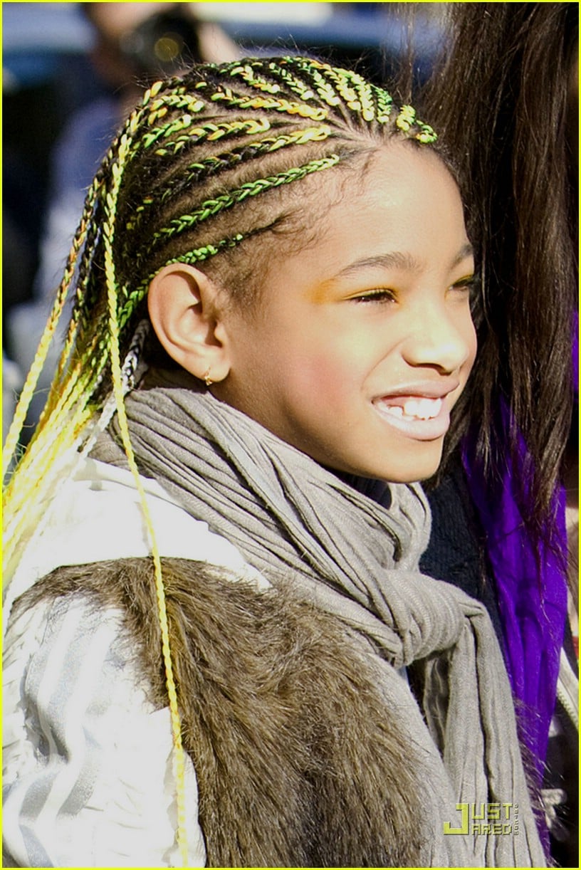 Full Sized Photo of willow smith neon braids 07 | Justin Bieber: Willow ...