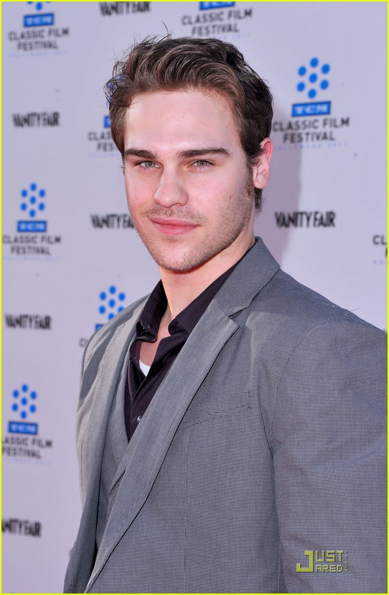 Full Sized Photo of grey damon tcm 01 Grey Damon Is A TCM Man Just