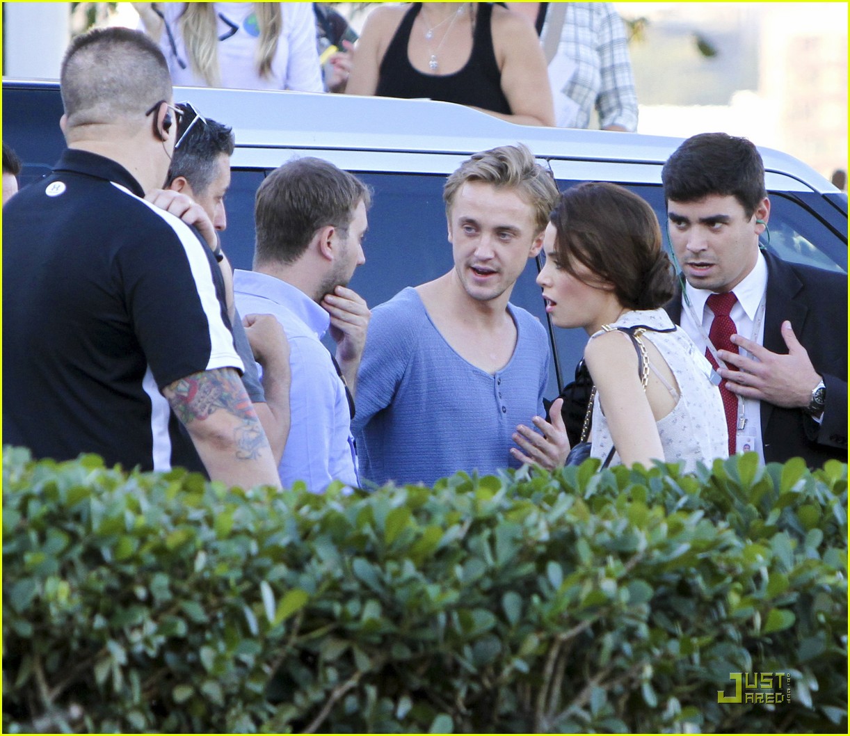 Tom Felton And Jade Olivia Rio Tour Twosome Photo 426708 Photo