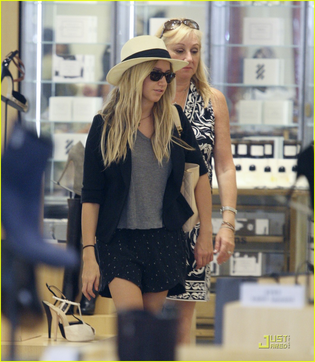 Full Sized Photo of ashley tisdale barneys shoes 15 | Ashley Tisdale