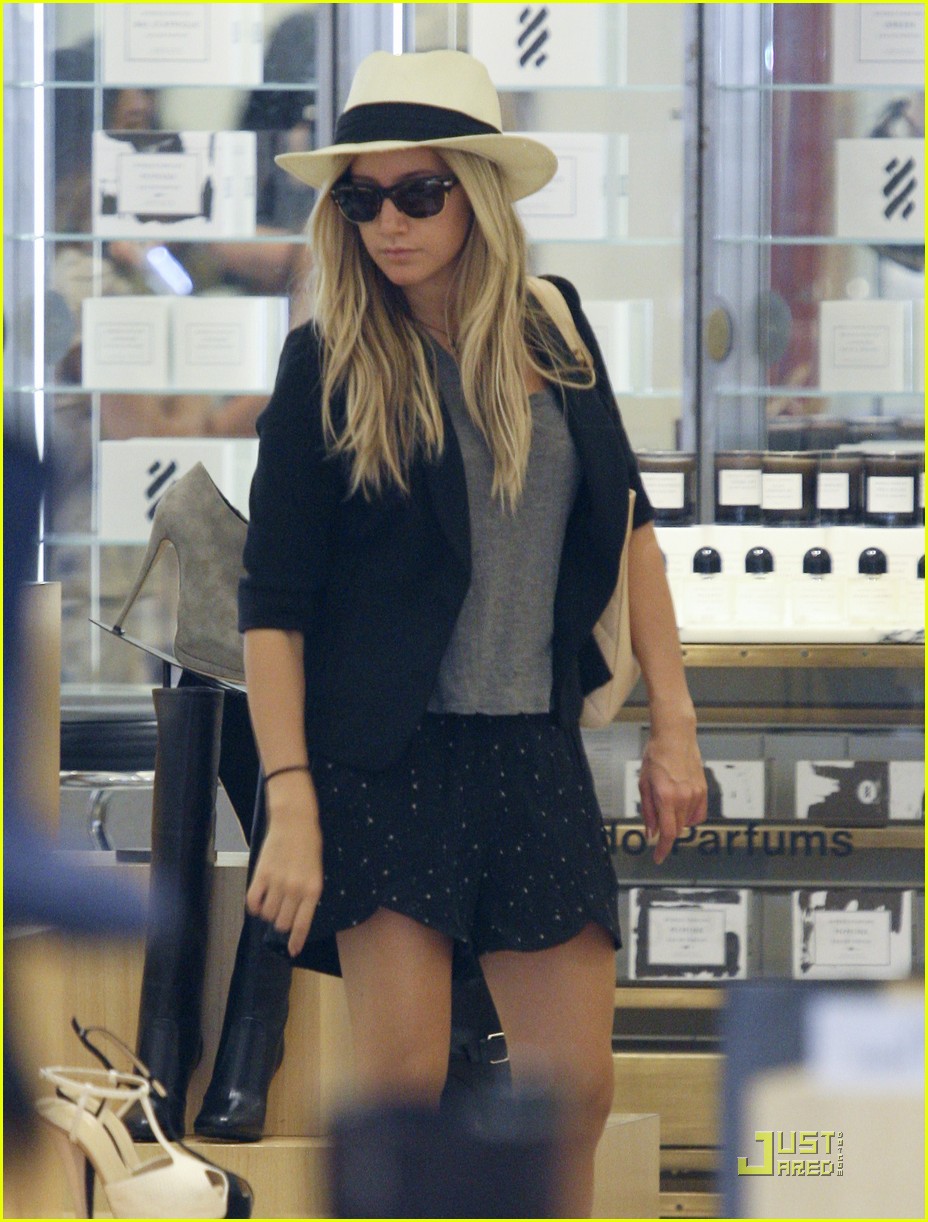 Full Sized Photo of ashley tisdale barneys shoes 20 | Ashley Tisdale