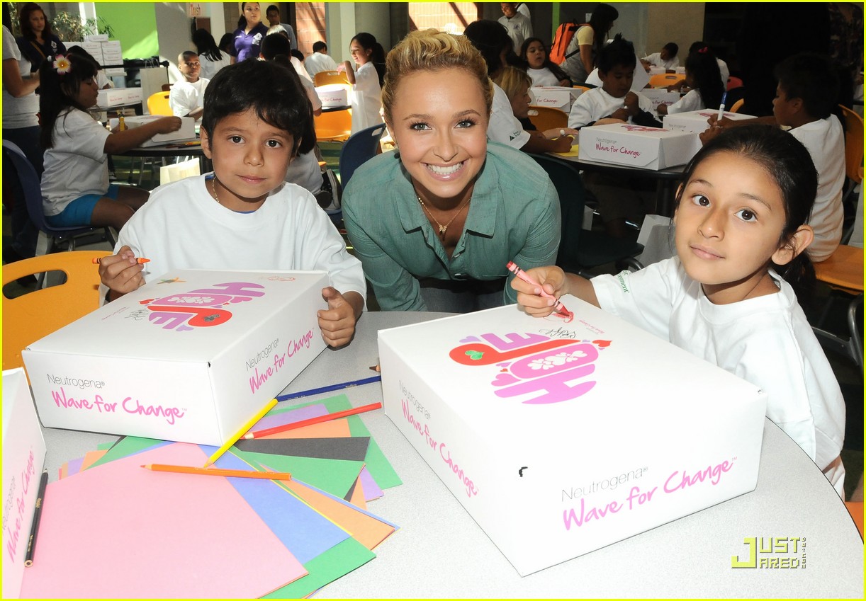 Vanessa Hudgens 'Wave For Change' with Hayden Photo