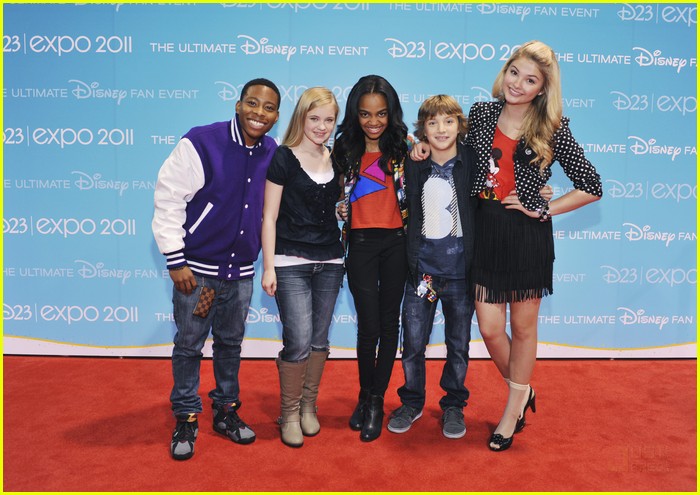 China Anne McClain: A.N.T Farm at D23! ant farm d23 01 - Photo.