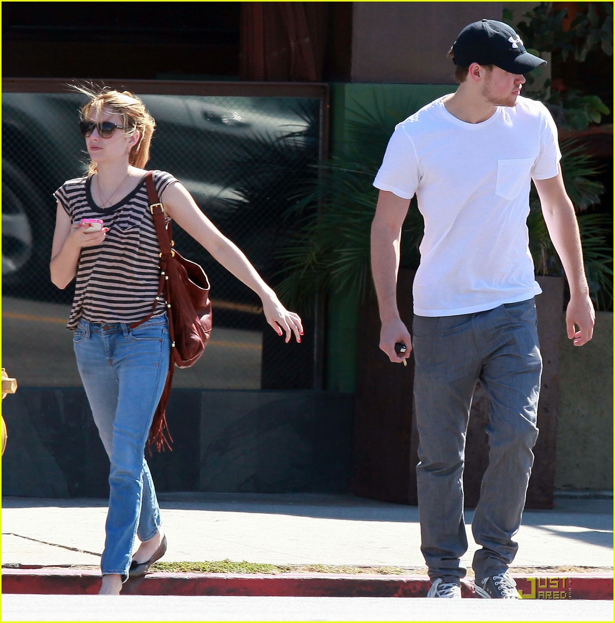 Full Sized Photo of emma roberts chord overstreet hug04 | Emma Roberts ...