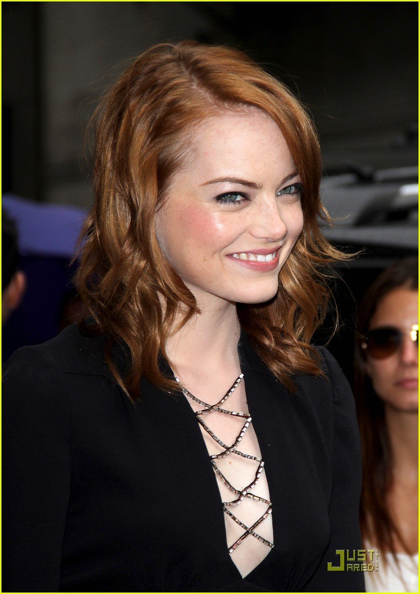 emma stone letterman 13