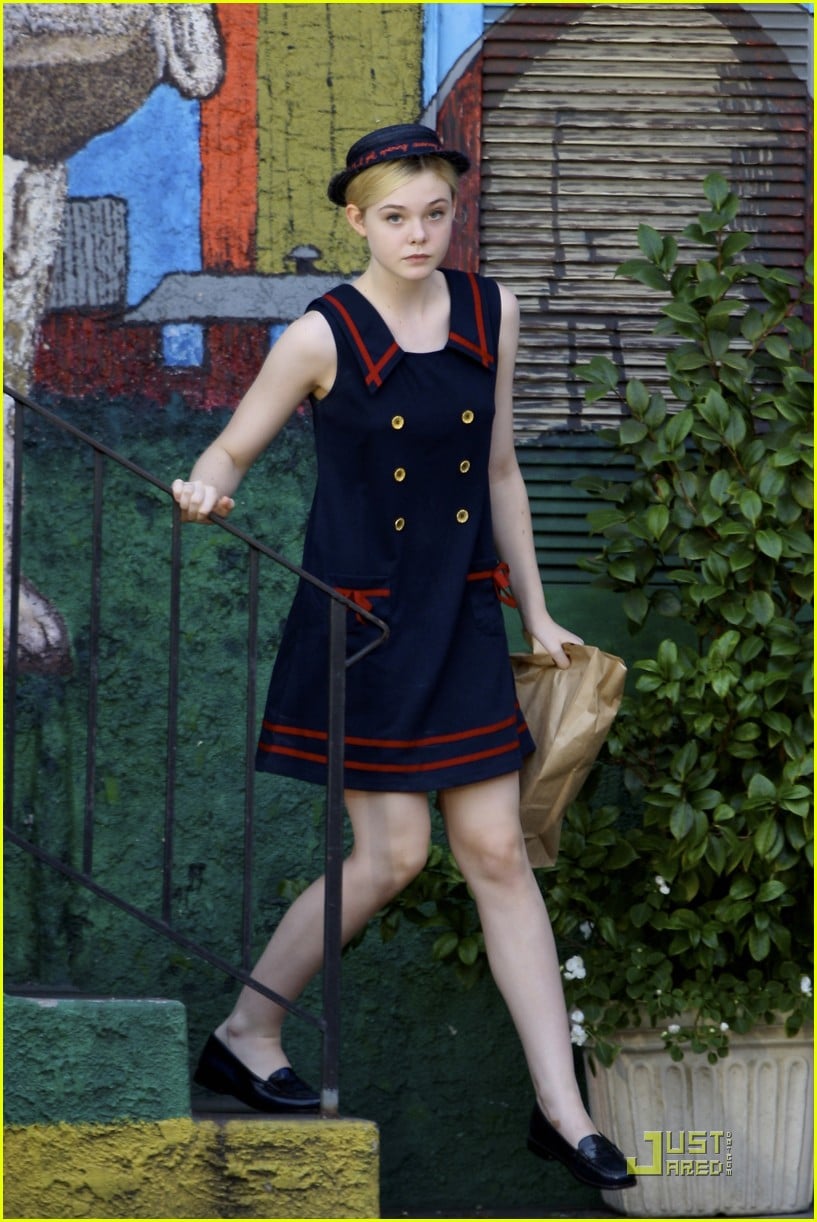 Elle Fanning Is In The Navy Now | Photo 434266 - Photo Gallery | Just ...