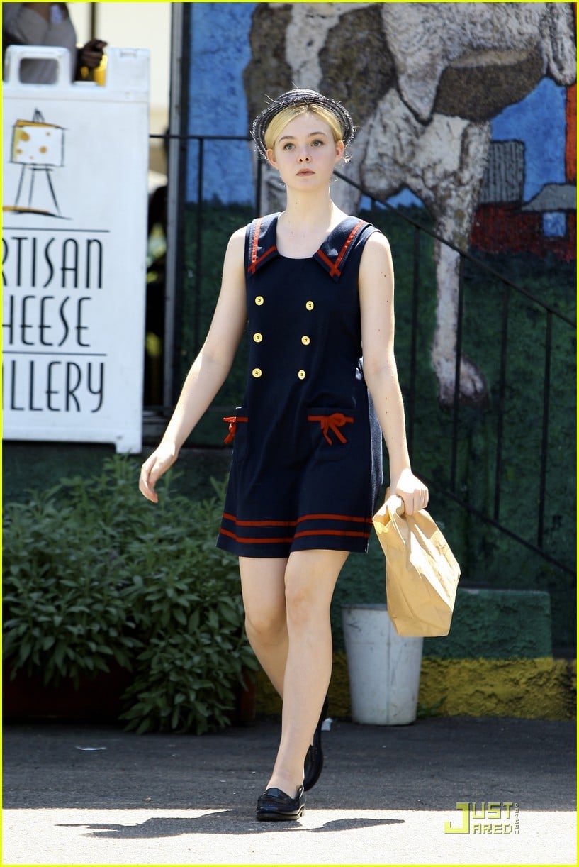 Elle Fanning Is In The Navy Now | Photo 434278 - Photo Gallery | Just ...