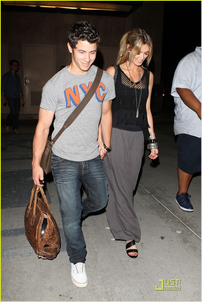 Nick Jonas & Delta Goodrem: Bowling Date! | Photo 429331 - Photo ...