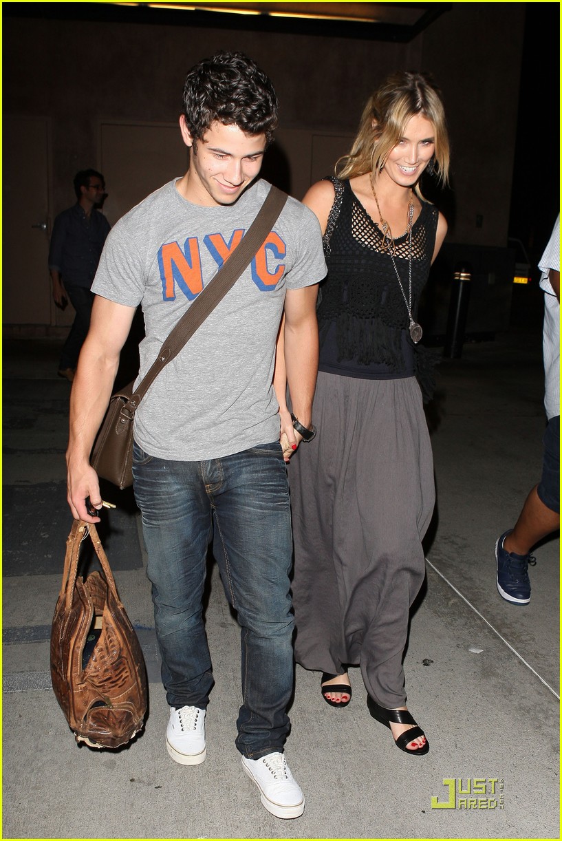 Nick Jonas & Delta Goodrem: Bowling Date! | Photo 429336 - Photo ...