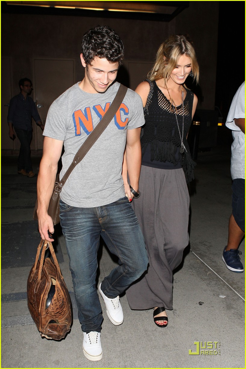 Nick Jonas & Delta Goodrem: Bowling Date! | Photo 429337 - Photo ...