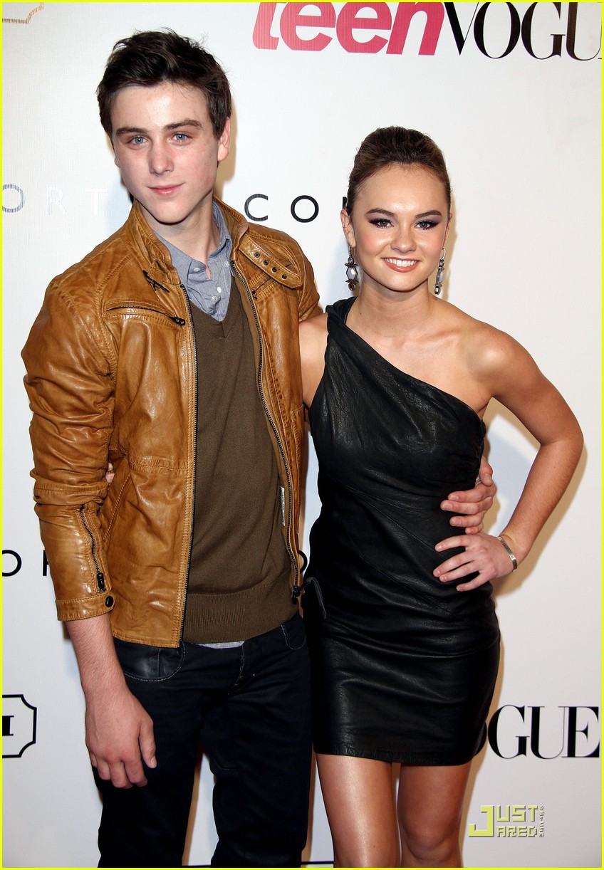 Madeline Carroll & Callan McAuliffe: Teen Vogue Young Hollywood Party.