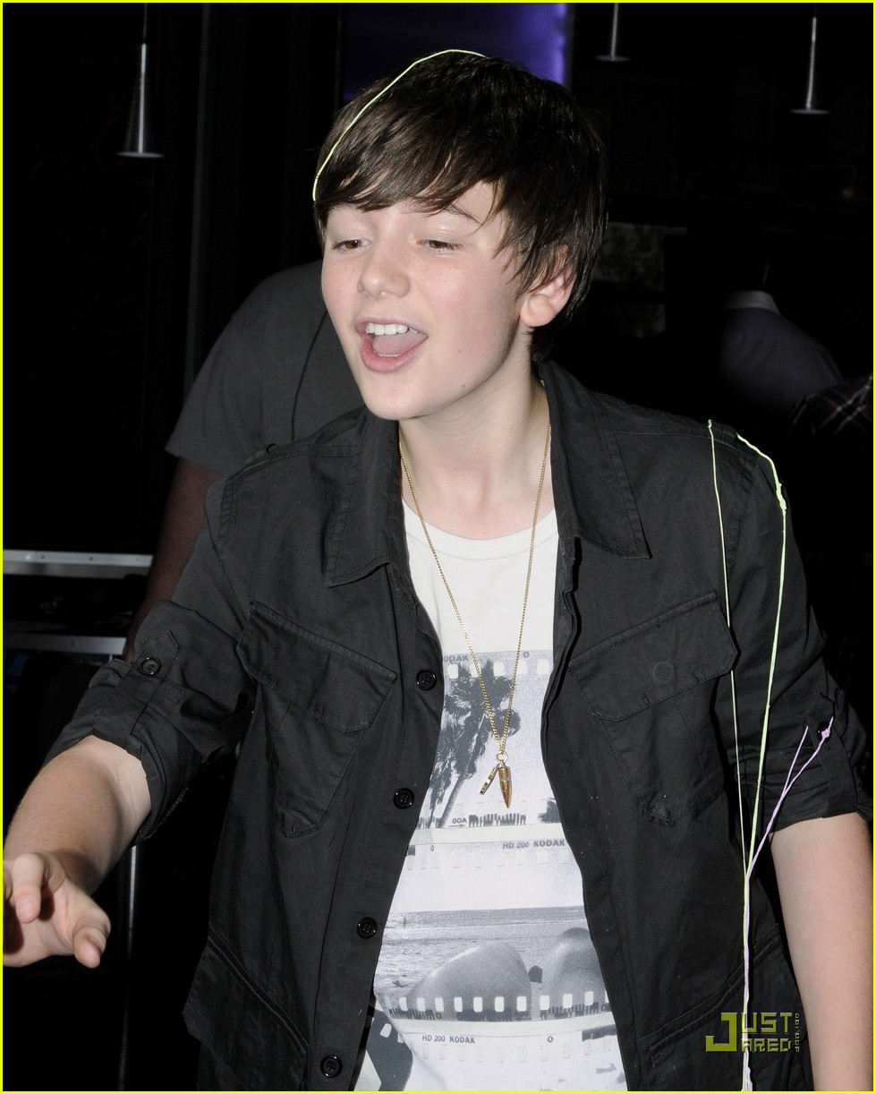 Greyson Chance: Silly String King! | Photo 434482 - Photo Gallery ...